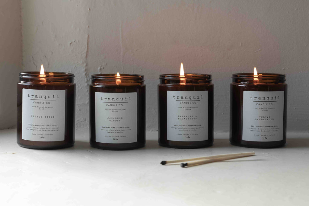 Medium Amber Candle Collection